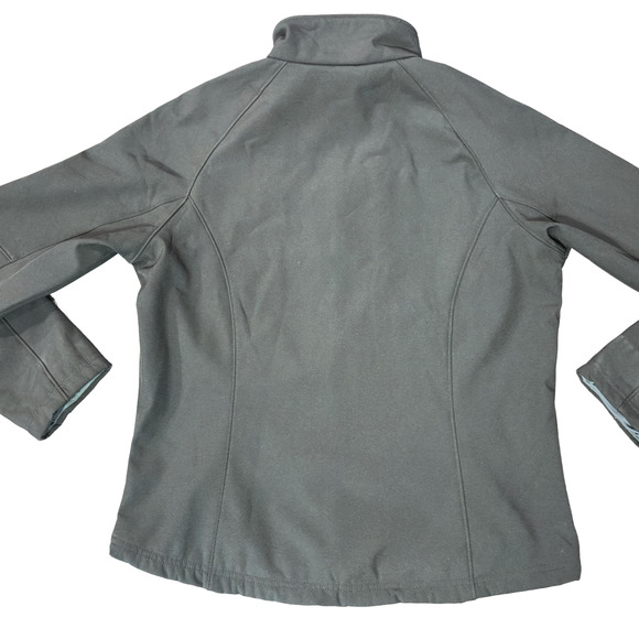 Landway Black Softshell Universal Studios Hollywood Full Zip Jacket Womens Large - Picture 9 of 16